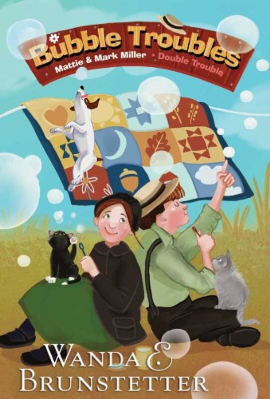 Book cover for "Bubble Troubles" by Wanda E Brunstetter