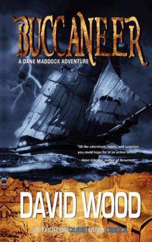 Book cover for "Buccaneer" by David Wood