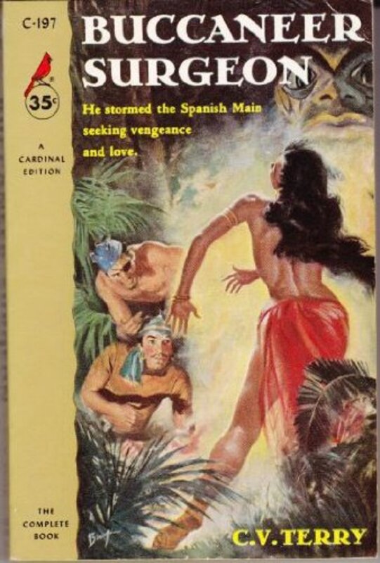 Book cover for "Buccaneer Surgeon" by Frank G Slaughter