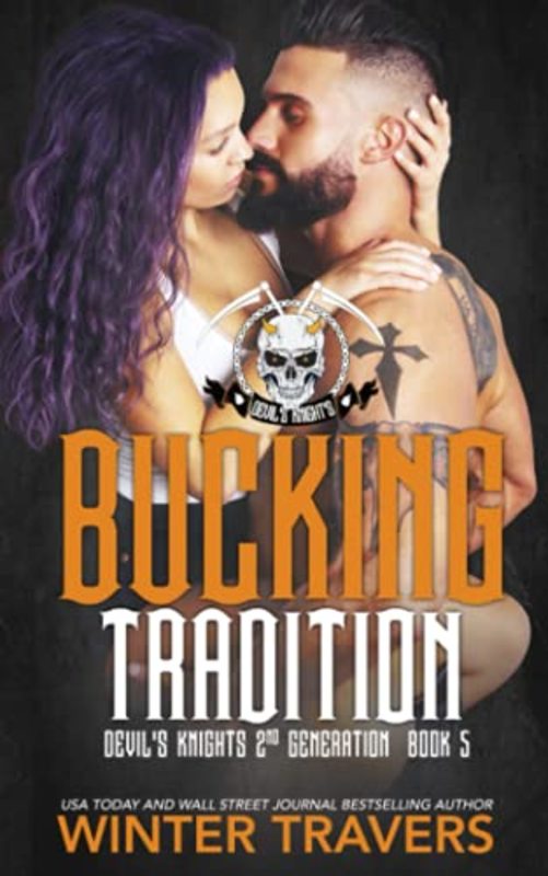 Book cover for "Bucking Tradition" by Winter Travers