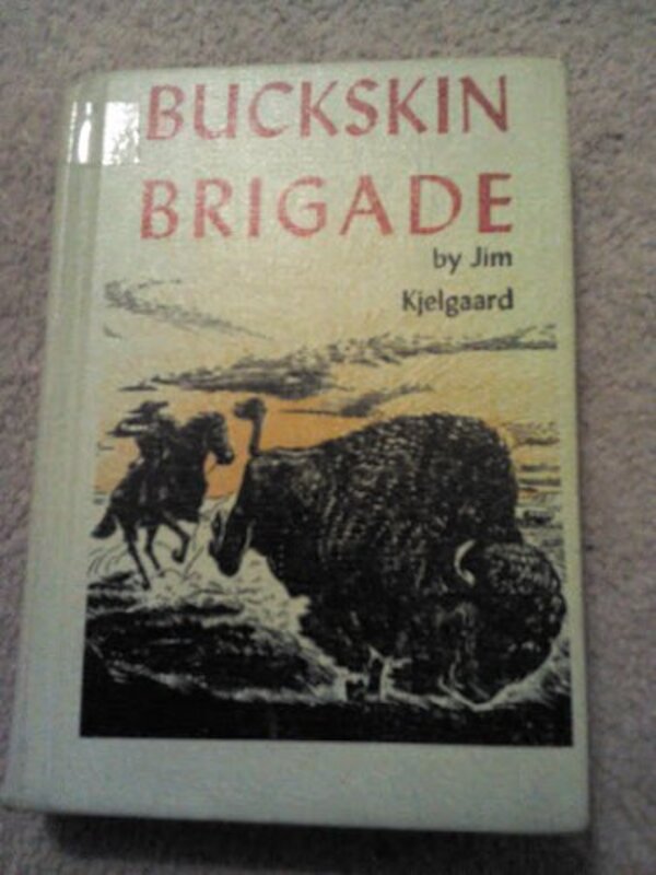Book cover for "Buckskin Brigade" by Jim Kjelgaard