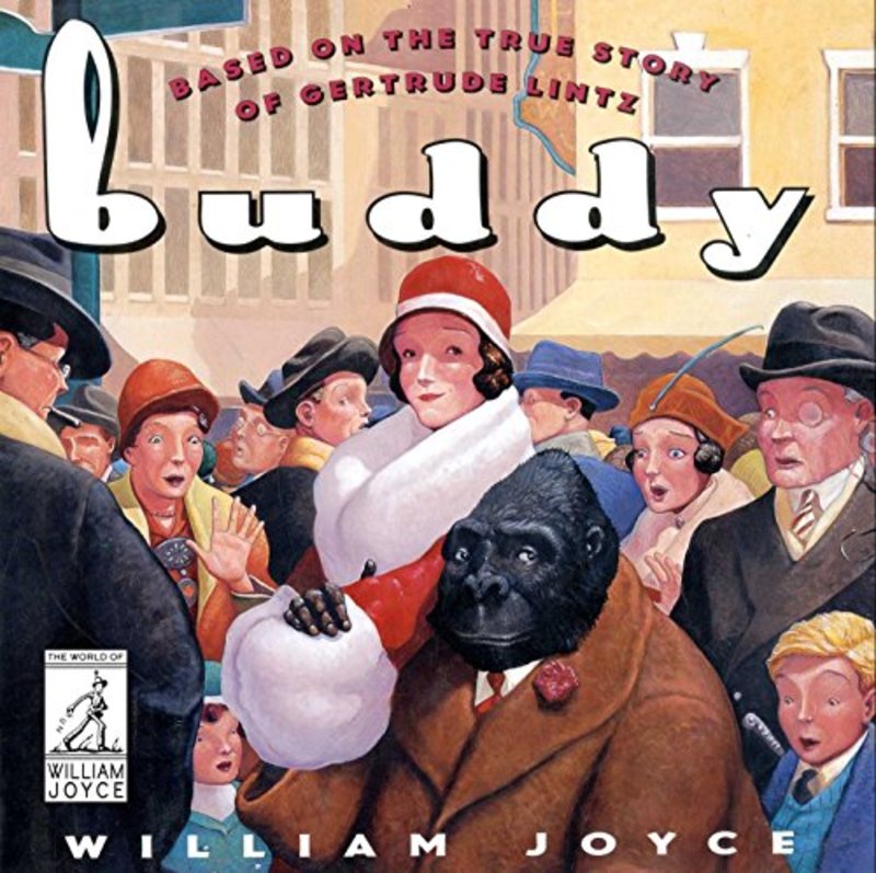 Book cover for "Buddy" by William Joyce