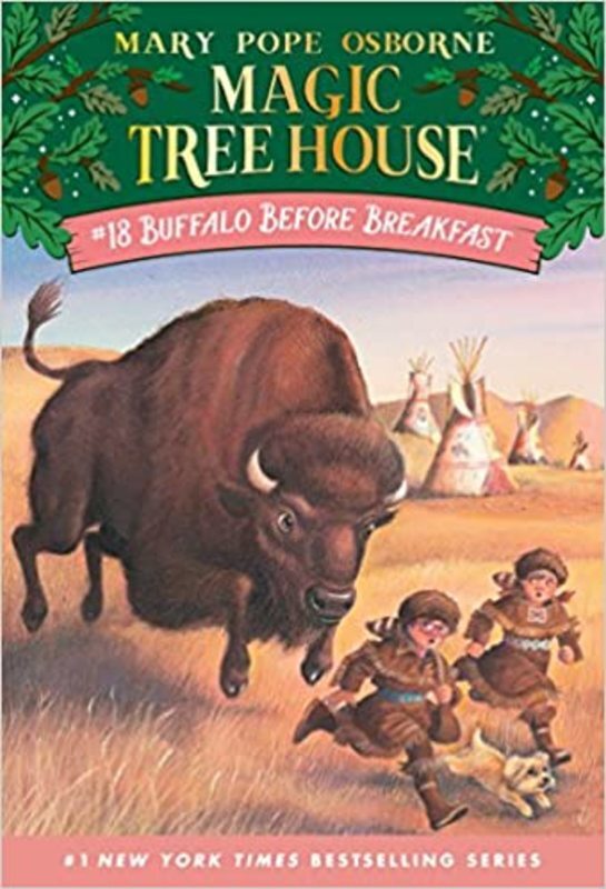 Book cover for "Buffalo Before Breakfast" by Mary Pope Osborne