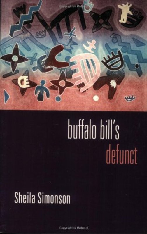 Book cover for "Buffalo Bill's Defunct" by Sheila Simonson