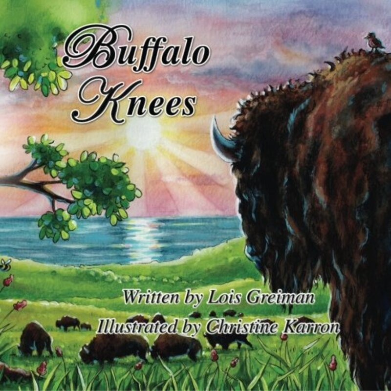 Book cover for "Buffalo Knees" by Lois Greiman
