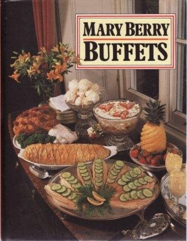 Book cover for "Buffets" by Mary Berry