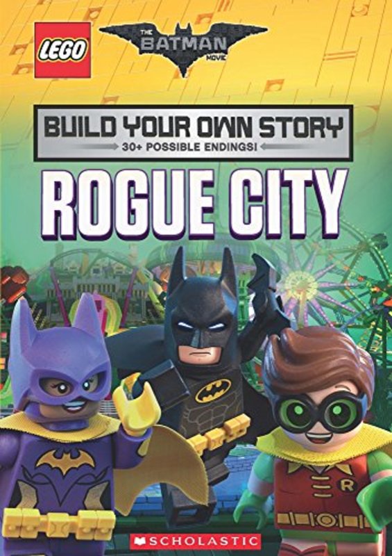 Book cover for "Build Your Own Story: Rogue City" by Tracey West