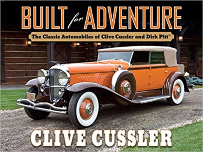 Book cover for "Built for Adventure" by Clive Cussler
