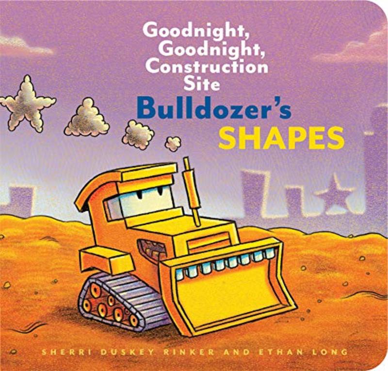 Book cover for "Bulldozer's Shapes" by Sherri Duskey Rinker