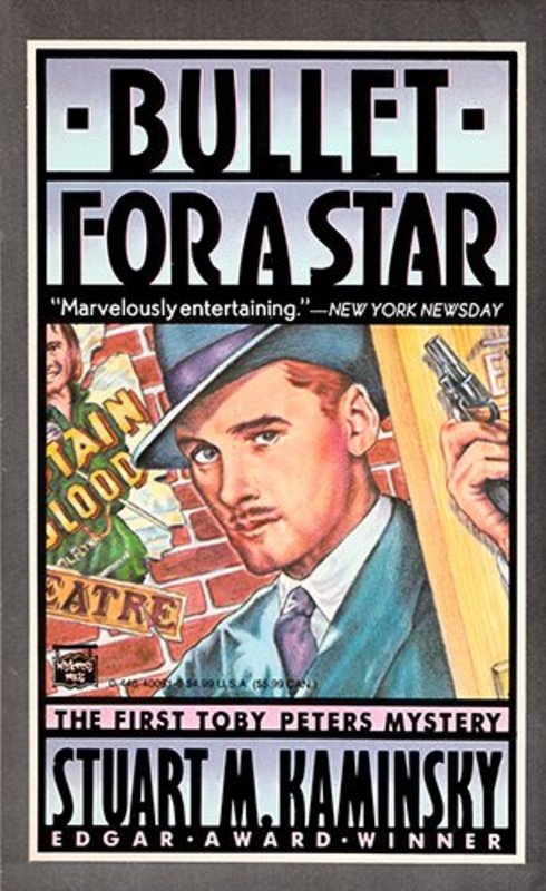 Book cover for "Bullet for a Star" by Stuart M Kaminsky