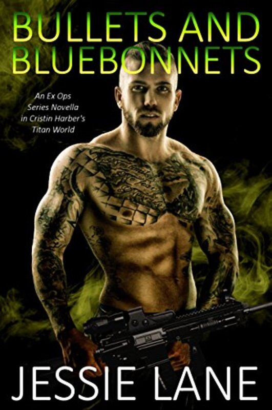 Book cover for "Bullets and Bluebonnets" by Jessie Lane