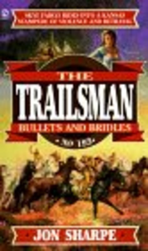 Book cover for "Bullets and Brides" by Jon Sharpe