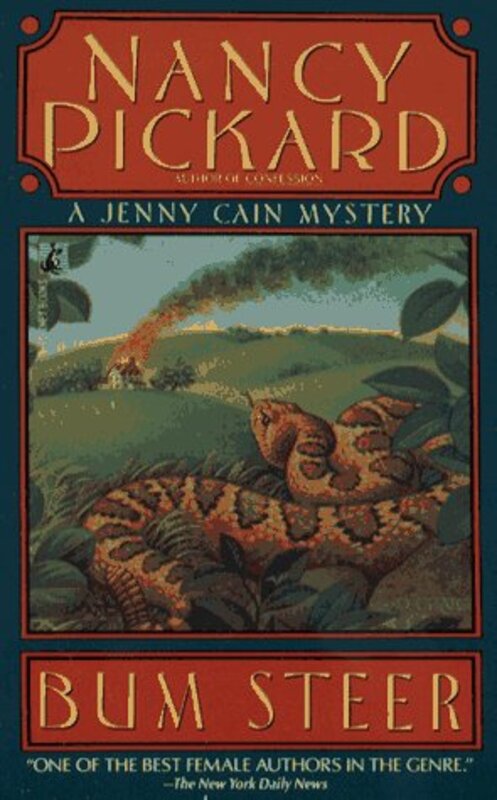 Book cover for "Bum Steer" by Nancy Pickard