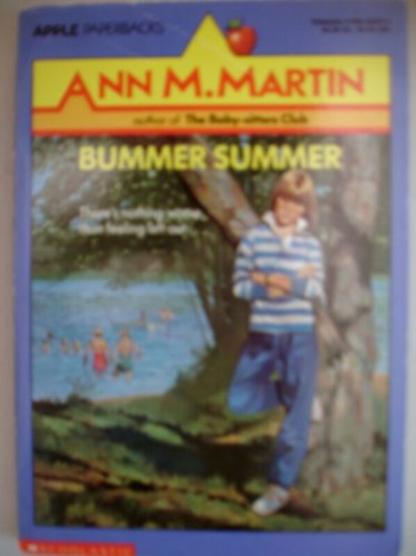Book cover for "Bummer Summer" by Ann M Martin
