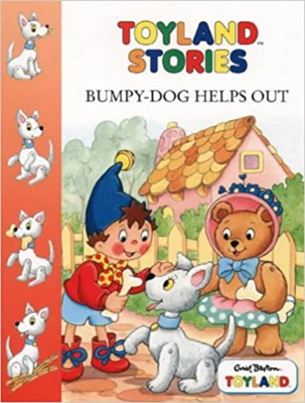 Book cover for "Bumpy Dog Helps Out" by Enid Blyton