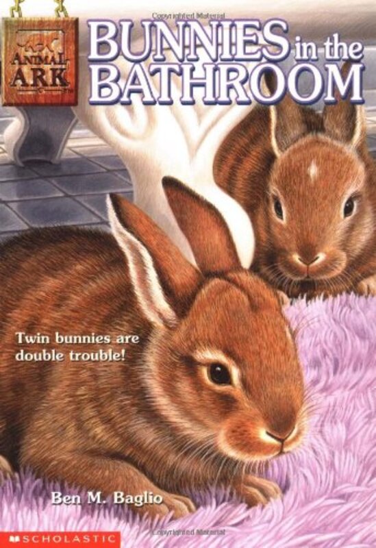 Book cover for "Bunnies in the Bathroom" by Lucy Daniels
