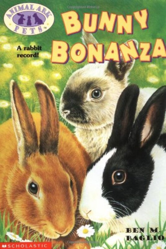 Book cover for "Bunny Bonanza" by Lucy Daniels