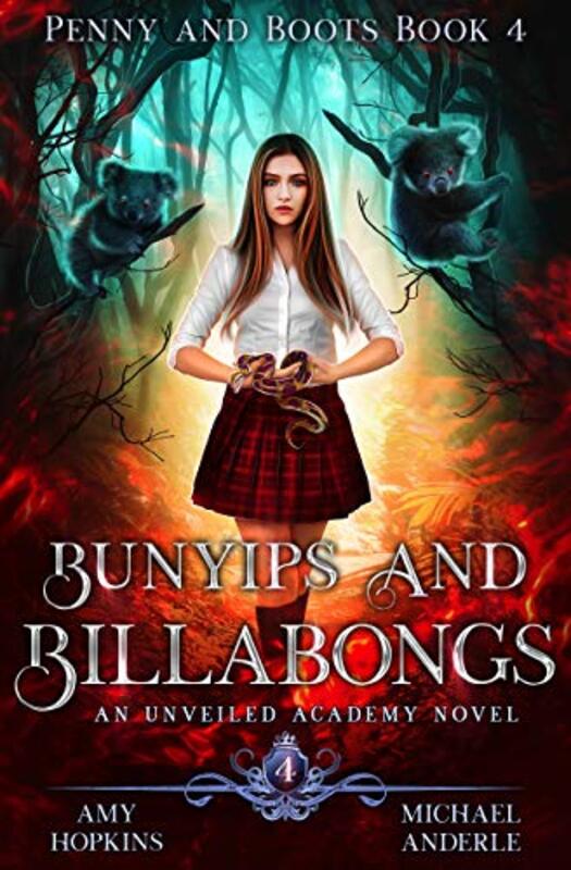 Book cover for "Bunyips and Billabongs: An Unveiled Academy Novel" by Michael Anderle