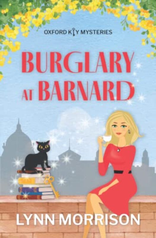 Book cover for "Burglary at Barnard" by Lynn Morrison