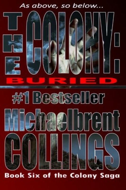 Book cover for "Buried" by Michaelbrent Collings