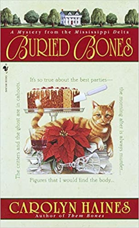 Book cover for "Buried Bones" by Carolyn Haines
