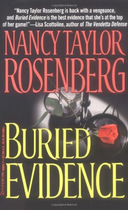 Book cover for "Buried Evidence" by Nancy Taylor Rosenberg
