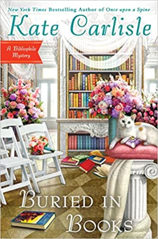 Book cover for "Buried In Books" by Kate Carlisle