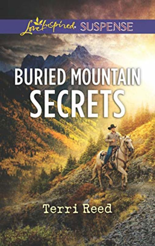 Book cover for "Buried Mountain Secrets" by Terri Reed