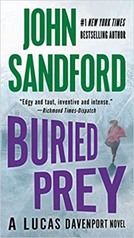Book cover for "Buried Prey" by John Sandford