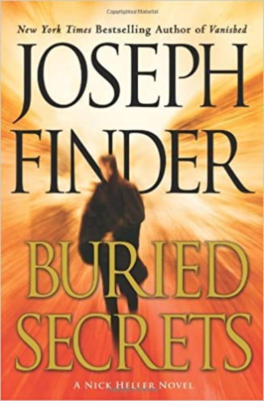 Book cover for "Buried Secrets" by Joseph Finder
