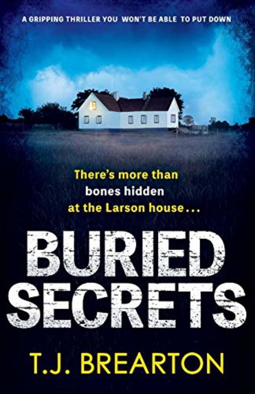 Book cover for "Buried Secrets" by TJ Brearton