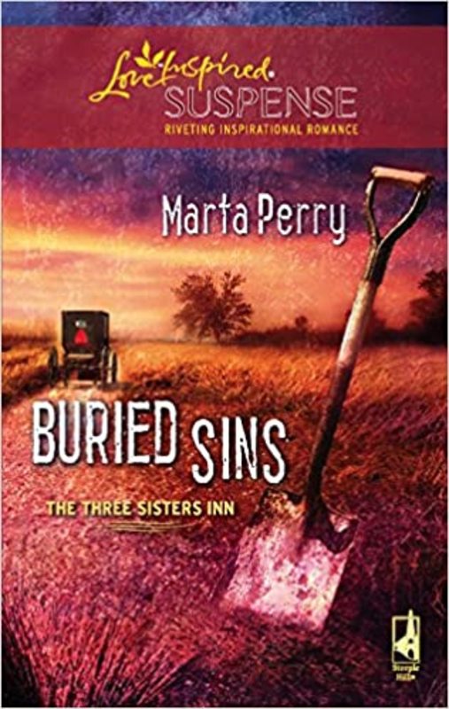 Book cover for "Buried Sins" by Marta Perry