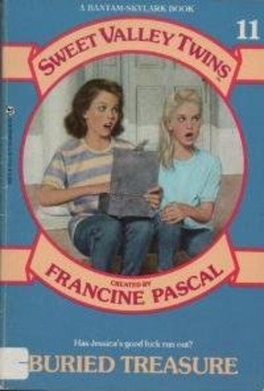 Book cover for "Buried Treasure" by Francine Pascal