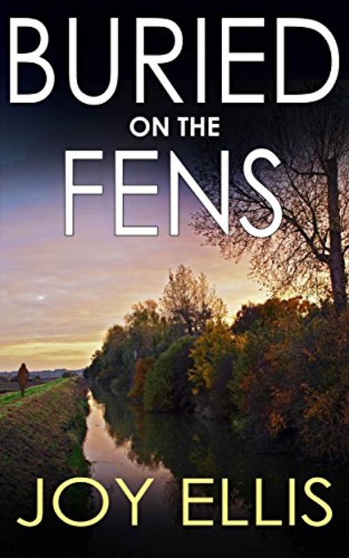 Book cover for "Buried on the Fens" by Joy Ellis