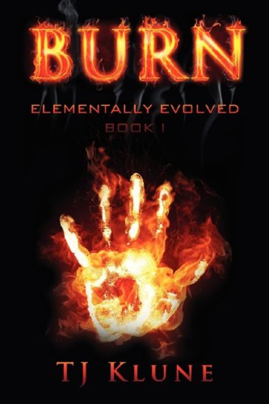 Book cover for "Burn" by TJ Klune