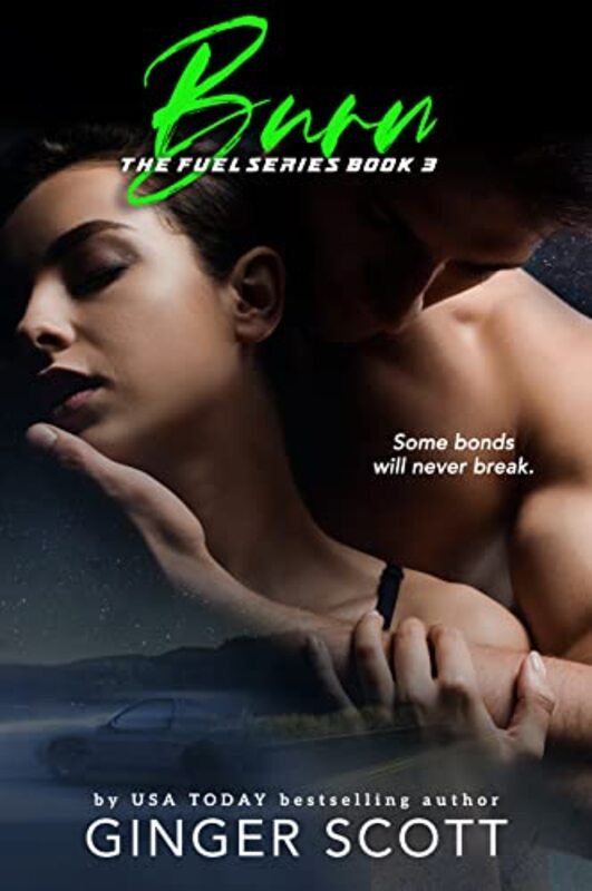 Book cover for "Burn" by Ginger Scott