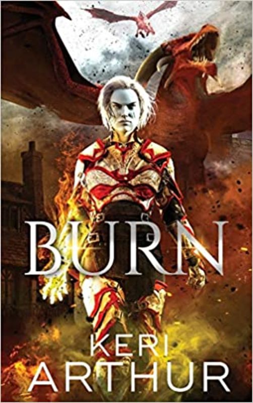 Book cover for "Burn" by Keri Arthur