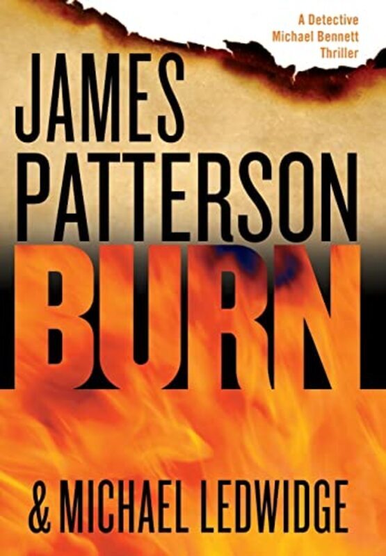 Book cover for "Burn" by Michael Ledwidge