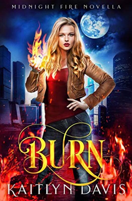 Book cover for "Burn" by Kaitlyn Davis