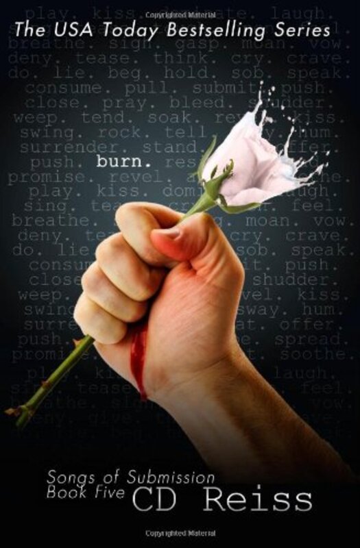 Book cover for "Burn" by CD Reiss