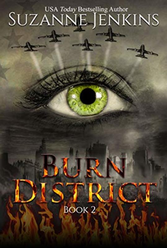 Book cover for "Burn District 2" by Suzanne Jenkins