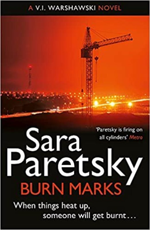 Book cover for "Burn Marks" by Sara Paretsky
