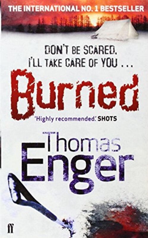 Book cover for "Burned" by Thomas Enger