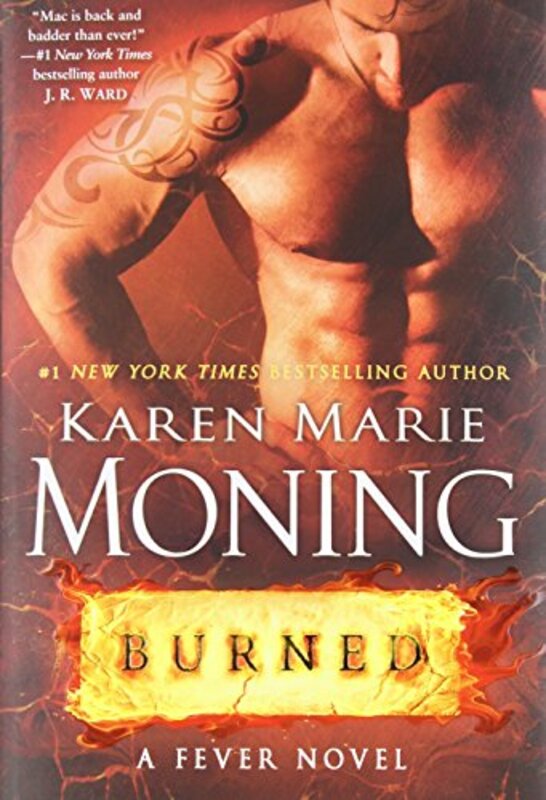 Book cover for "Burned" by Karen Marie Moning