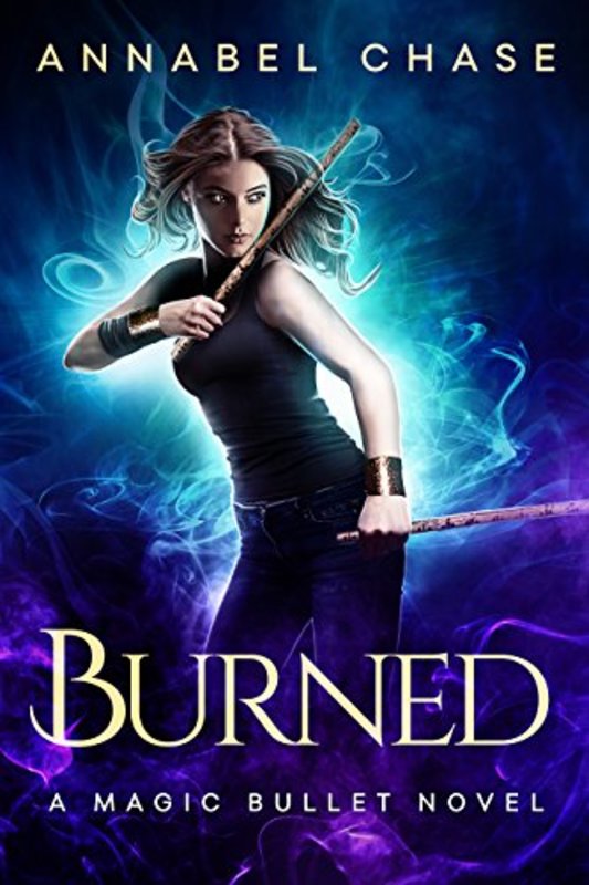 Book cover for "Burned" by Annabel Chase