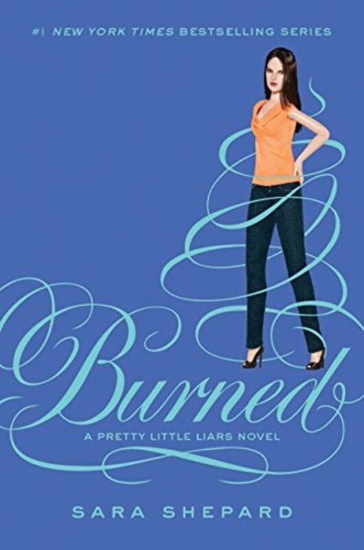 Book cover for "Burned" by Sara Shepard