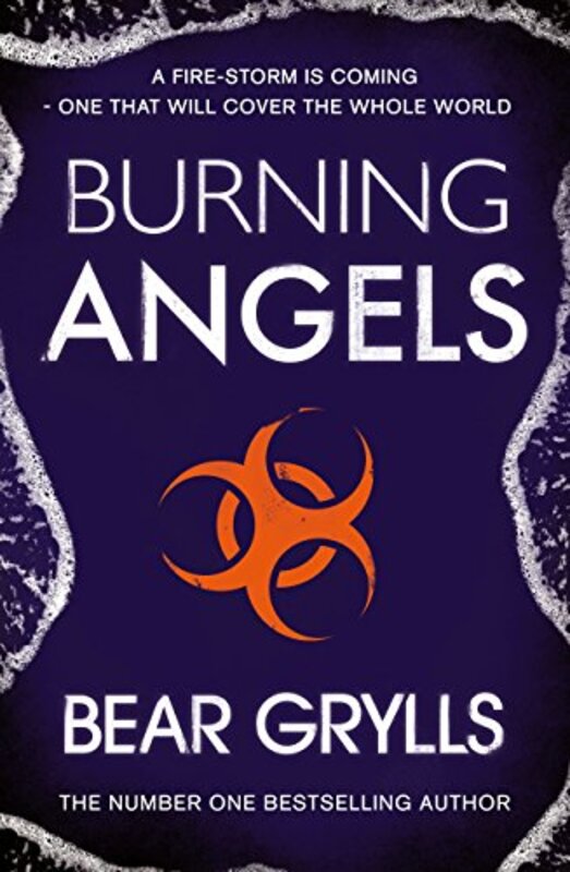 Book cover for "Burning Angels"