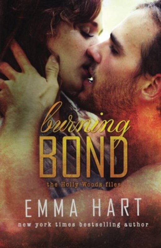 Book cover for "Burning Bond" by Emma Hart