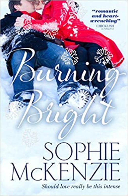 Book cover for "Burning Bright" by Sophie McKenzie