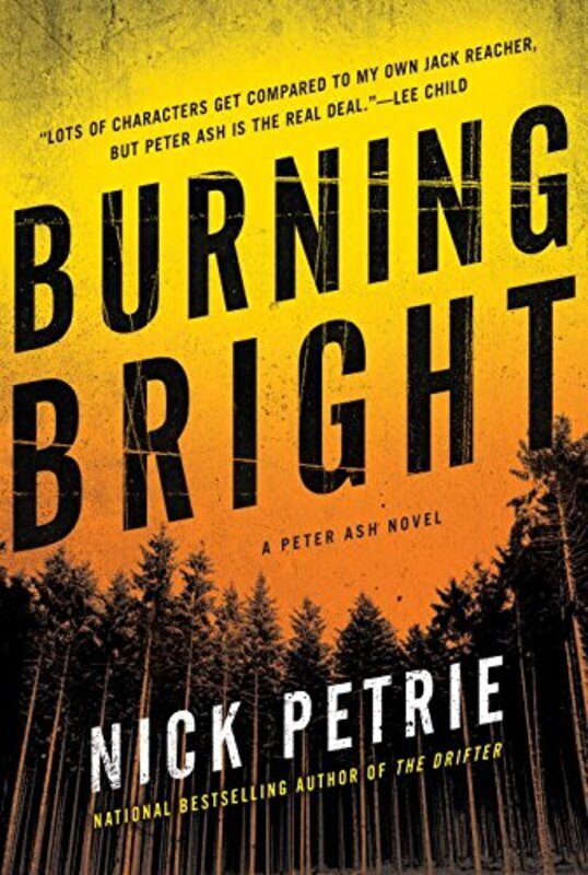 Book cover for "Burning Bright" by Nicholas Petrie